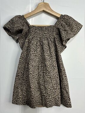 5 for $25🔥Baby Gap Cheetah‎ Print Dress Baby Girl Size 3T- New